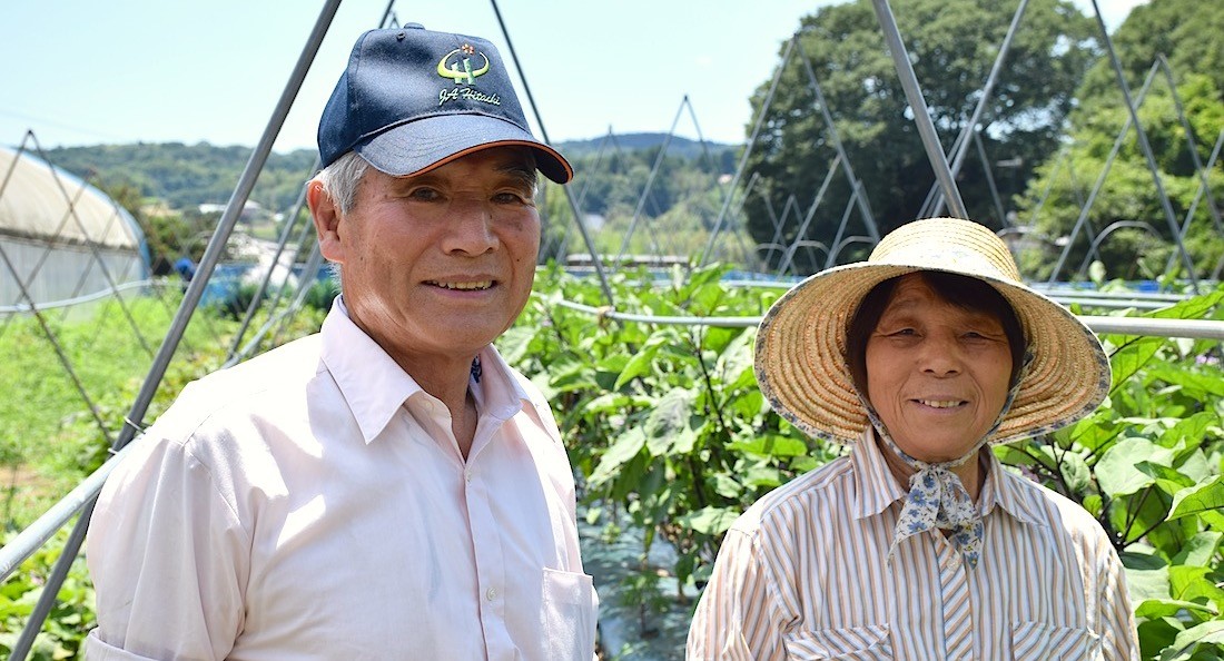 梶山肇司さんと梶山昭子さん