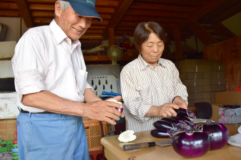 梶山肇司さんと梶山昭子さん