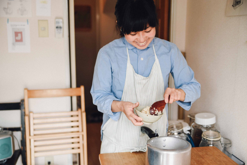 夏井景子さんと小型圧力鍋