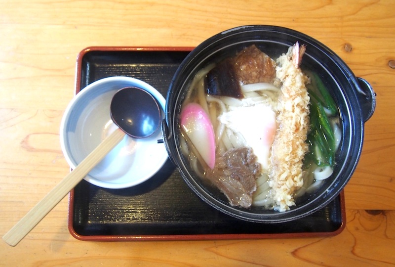 七里茶屋 鍋焼きうどん