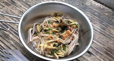 そばとパスタソースのレシピ