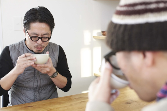 岡本仁と坂口修一郎