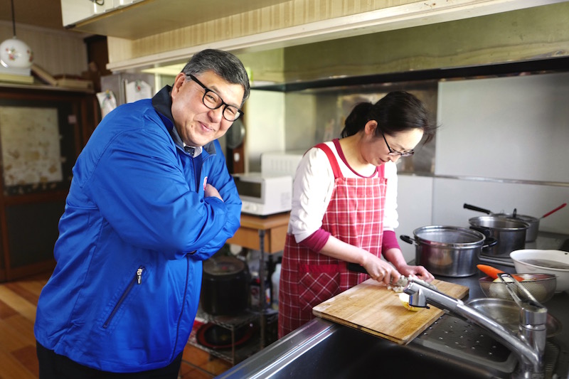 島村雅人と華子さんのお母さん