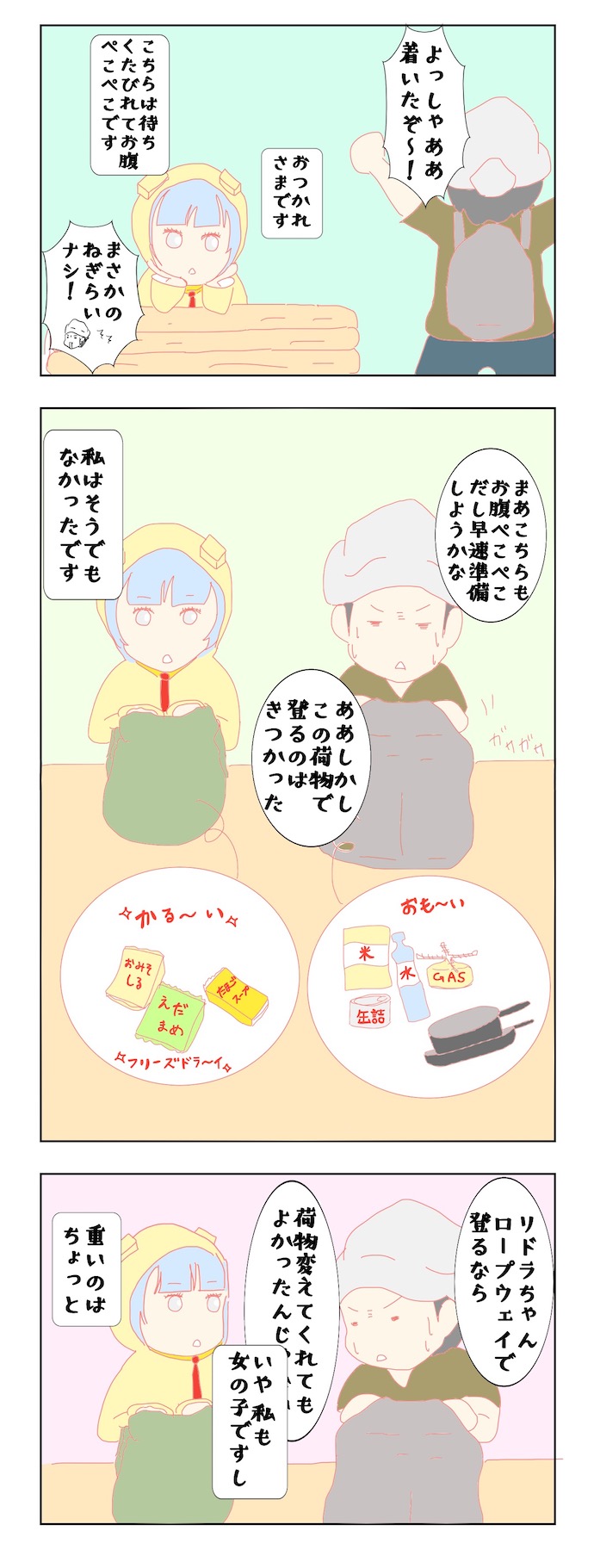 キムケン四コマ漫画