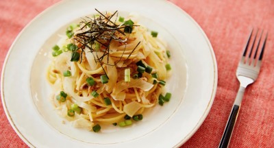 リュウジさんのトロトロ玉ねぎの塩ツナパスタ