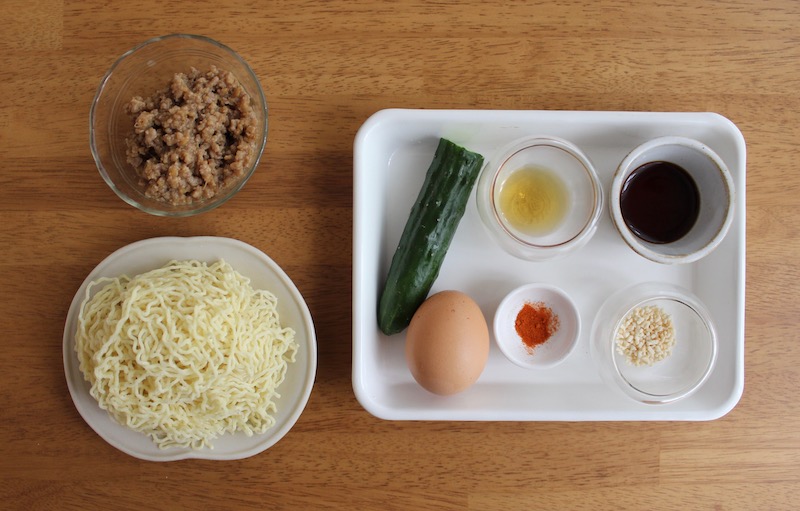 簡単ジャージャー麺のレシピ