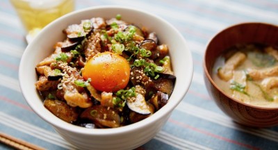 トロなす豚丼