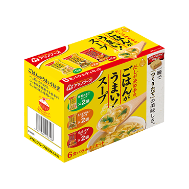 Theうまみ ごはんがうまい! スープ 6食バラエティセット